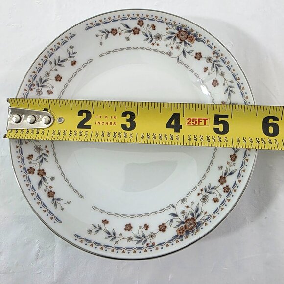 Wade Sone Japan Claremont 4 Appetizer Plates + 4 Berry Bowls – 8 Piece Set - Picture 10 of 14